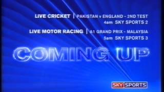 Sky Sports 1 Coming Up and Ident 19th November 2005 [upl. by Seiber685]