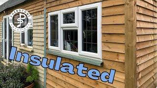 How to Insulate a shed [upl. by Maxima603]