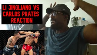 Li Jingliang vs Carlos Prates REACTION  UFC 305 [upl. by Nodrog169]