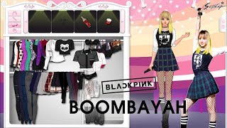 BLACKPINK BOOMBAYAH Fashion Dress up games 블랙핑크 붐바야 휘파람 게임엔젤 스타일업 패션 옷입히기 게임 [upl. by Nikolai]