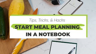 Use Your Notebook As A Meal Planner  Rocketbook Tips amp Tricks [upl. by Amzaj]