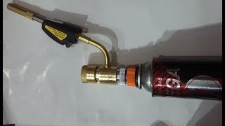 Hand Gas welding Torch [upl. by Etnuhs]