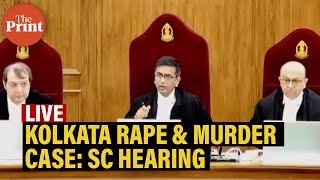 Kolkata RG Kar hospital rape and murder case SC Hearing LIVE [upl. by Araihc946]