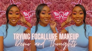 Trying New Focallure Makeup  Tay Rosé [upl. by Bord]