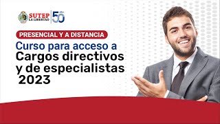 CURSO PARA ACCESO A CARGOS DIRECTIVOS  TEMA GESTIÓN ESCOLAR [upl. by Hilar825]