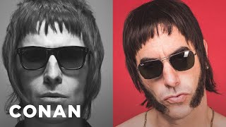 Sacha Baron Cohens Wild Liam Gallagher Story  CONAN on TBS [upl. by Trahern]