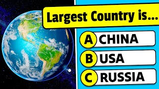 How Good is Your Geography Knowledge 🌎🧠🤔 Geography General Knowledge Trivia Quiz [upl. by Odericus]