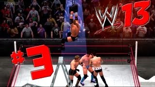 WWE 13  Ladder match with a noob  Multiplayer FTW [upl. by Vitoria]