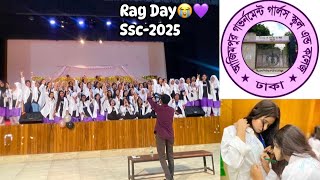 Rag Day😭💜08102024📌✨vlog AGGSCSsc2025ragdaymemories schoolvlog [upl. by Nigen]