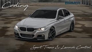 BIMMERCODE CODING SPORT TRANSMISSION amp LAUNCH CONTROL [upl. by Gilbertina]