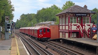 London Underground 1938 Tube Stock back on the Metropolitan Line Westbound  160th Anniversary [upl. by Nnaeirelav]