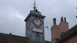 Carlisle Old Town Hall Clock Chimes 11 OClock [upl. by Bainbridge]