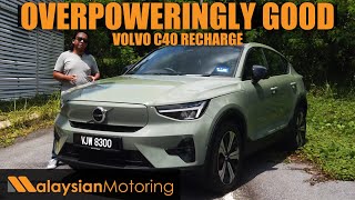 2024 Volvo C40 Recharge Review – Overwhelmingly Good  Review [upl. by Assila]