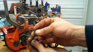 Husqvarna chainsaw fuel line check and replace [upl. by Madoc]