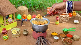 Miniature Full Chicken Biryani  Chicken Curry  Mini Foodkey [upl. by Grethel]