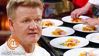 Best Service Challenges featuring Gordon Ramsay  MasterChef Australia  MasterChef World [upl. by Hbahsur868]