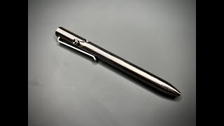 Hit or miss Tactile Turn Bolt Action Pen Review [upl. by Okwu61]