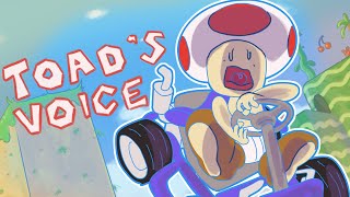 Toads Voice MARIO Animation [upl. by Rafe899]