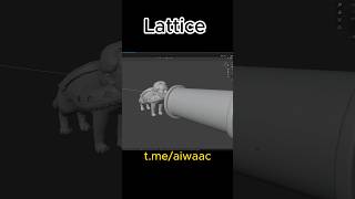 Lattice b3d blender animation [upl. by Madelina579]