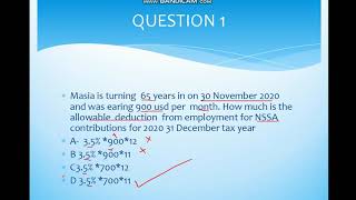 PENSION Contributions NSSA [upl. by Bayly]