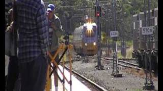 Queensland Rail Tilt Train  Maryborough West 2010 [upl. by Deach179]