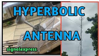 HYPERBOLIC NEW GENERATION OF PARABOLIC ANTENNA 3G4G5G ready [upl. by Angrist]