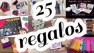 25 ideas de regalos fáciles y bonitos  Especial tarjetas de amor y amistad [upl. by Schonfield486]