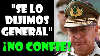 GENERAL YAÑEZ SERÁ FORMALIZADO SIGUE LA PERSECUCIÓN DEL INDH [upl. by Ahsiened]