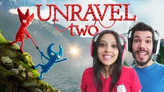 Unravel 2 Gameplay Walkthrough Part 1  FIRST HOUR BRAND NEW GAME PS4 PRO [upl. by Arualana]