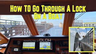 Motor Yacht Cruising⎮How To Go Through A Lock⎮Okeechobee Waterway [upl. by Malva]