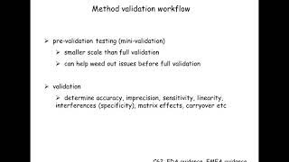 Validation of clinical LCMSMS methods What you need to know [upl. by Nylra]