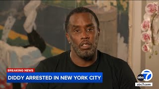 Sean Diddy Combs arrested by federal agents in New York City [upl. by Milas134]