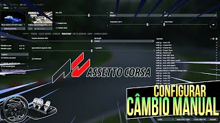 👉 Como CONFIGURAR CÂMBIO MANUAL no Content Manager Assetto Corsa 2023  Jhonatan Braga [upl. by Adrahc]