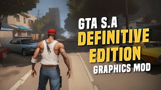 GTA San Andreas Remaster For Android  Graphics Mod  GTA SA Definitive Edition on Android [upl. by Airuam]