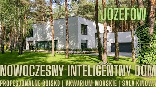 Nowoczesny inteligentny dom na sprzedaż na leśnej działce w Józefowie [upl. by Reid756]