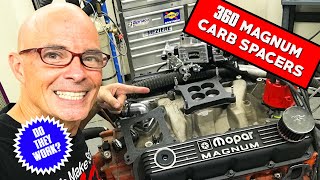 DO CARB SPACERS REALLY WORK 4HOLE VS OPEN 360 MAGNUMHP amp AFFULL DYNO RESULTS [upl. by Deegan]