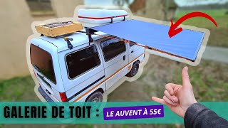 Le MEILLEUR AUVENT pour VAN AMÉNAGÉ  Vraiment Mdr   support roue de secours fait maison  ep 14 [upl. by Kannry]