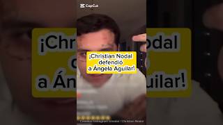 ¡Christian Nodal salió a desmentir a Cazzu cazzu angelaaguilar christiannodal chisme musica [upl. by Analed]