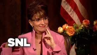 CBS Evening News Katie Couric Interviews Sarah Palin  SNL [upl. by Altis]