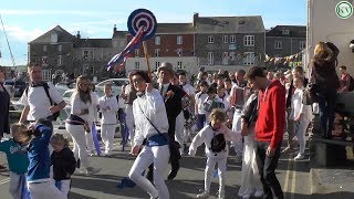 Padstow May Day 2018 local childrens parade at 8am [upl. by Derek]