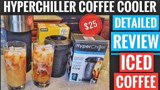 DETAILED REVIEW HyperChiller Maxi Matic Instant Iced Coffee DOES IT WORK YES [upl. by Fang487]