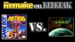 ROR Metroid II Return of Samus Vs Another Metroid 2 Remake [upl. by Nylaf896]