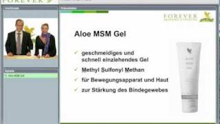 How to use Forever Living MSM Gel  Forever Living UK amp Ireland [upl. by Anrahc]