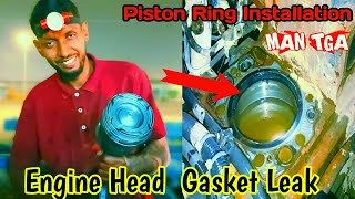 Heavy Truck Man TGA Engine Rebuild  How To Rebuild 6 Cylinder Engine Rngine Piston [upl. by O'Connell84]