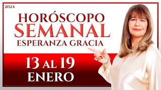 HORÓSCOPO DEL 13 AL 19 DE ENERO 2024  ESPERANZA GRACIA [upl. by Greg259]