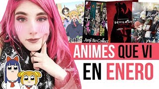 TODOS LOS ANIMES QUE VI EN ENERO 🇯🇵 SIN SPOILERS [upl. by Barbra]