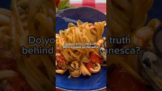 The truth behind pasta alla puttanesca 🇮🇹 sarainitaly learnitalian italianfood spunticulinari [upl. by Mirabel878]