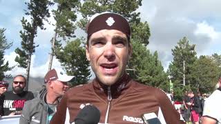 Tony Gallopin  interview à larrivée  19e étape  Tour dEspagne  Vuelta a España 2018 [upl. by Droffilc]