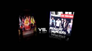 Midnight Memories vs Pour Some Sugar On Me [upl. by Powell]