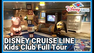 FULL TOUR Disney Cruise Line Kids Club  Disneys Oceaneer Club on Disney Cruise Line Full Tour [upl. by Etnohs532]